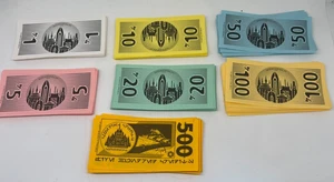 Monopoly Star Wars Episode 1 Board Game Paper Money 10 of each Only - Picture 1 of 4