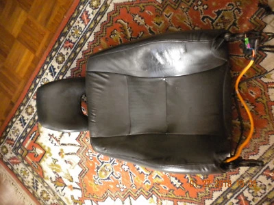 Volvo S40 V50 2002 asiento delantero térmico completo cuero negro 00 01 02 03 Foto 1 de 4