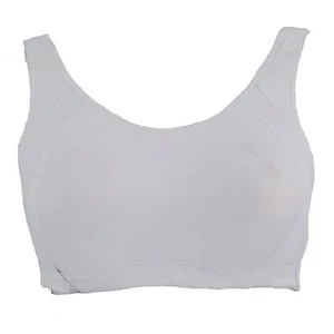 SUGOI GS10062F WOMEN'S CHLOE SPORTS BRA, WHITE, MEDIUM, CUP SIZE 34C - Picture 1 of 2
