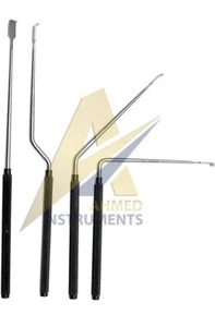 Juego de retractor de raíz nerviosa recubierto de titanio con bolsa instrumentos de neurocirugía - Imagen 1 de 2