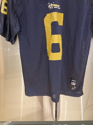 Nueva York Jets Mark Sanchez Titans of New York Camiseta de Fútbol Juvenil Grande Foto 1 de 4