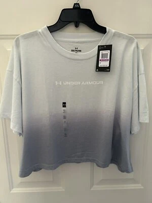 Top corto Under Armour Dip Dye para mujer ~ talla XXL ~ NUEVO CON ETIQUETAS Foto 1 de 4