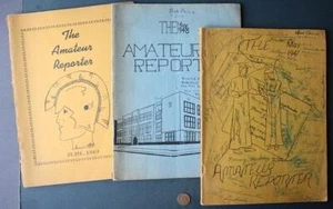 1947-49 Charleston West Virginia High School Set di TRE Annuari con AUTOGRAFI- - Foto 1 di 1