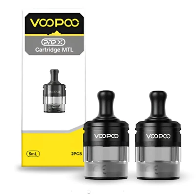 VOOPOO PnP X POD Cartridge MTL 5ml (2 Pcs) - FREE POSTAGE ABOVE £10