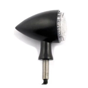 Segnali di direzione/indicatori LED ambra proiettile nero (coppia) molto ordinati - Foto 1 di 7