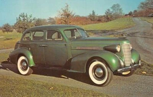 1937 OLDSMOBILE L 98 Classic Car Automobilorama Harrisburg, PA Vintage Postcard - Picture 1 of 2