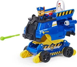 Paw Patrol Chase Rise and Rescue Transforming Spielzeugauto mit Actionfiguren und AC - Bild 1 von 4
