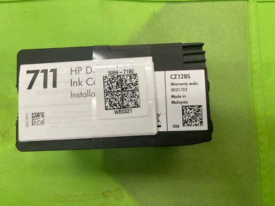 HP 711 подлинный новый чернила (желтый; пурпурный; голубой; черный)-3-21 - Изображение 1 из 2