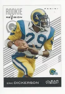 ERIC DICKERSON #99 Rams Southern Method 2015 panini Clear Vision ROOKIE REVISION - Picture 1 of 1