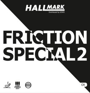 Hallmark Friction Special 2 super glatt,sehr langs, sch/r.OX, größte Stör/Plast - Bild 1 von 1