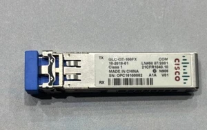 Genuine Cisco GLC-GE-100FX 10-2019-01 100Base-FX SFP GBIC Transceiver Module - Photo 1/2