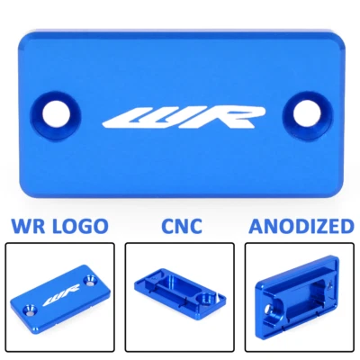 Tapa de depósito de líquido de frenos delantero CNC para YAMAHA WR250F WR400F WR426F WR450F Foto 1 de 4