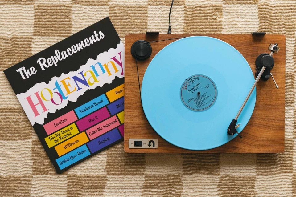 The Replacements - Hootenanny - VMP - Blue Vinyl LP 12" - Listening Notes - New - Image 1 of 1