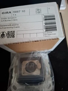 3 x GIRA 566710 Einsatz XLR-Buchse, D-Serie - Bild 1 von 2