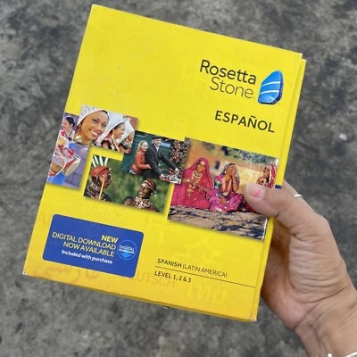 Rosetta Stone Spanish Espanol Version 4 Level 1-3 Set - Image 1 of 4