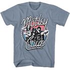 Motley Crue Studded Photo Men's T Shirt Metal Music Merch