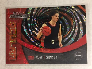 2022 Wild Card Alumination Josh Giddey Ocular Red Pack Chase #d 14/18. RARE🔆 - Picture 1 of 2