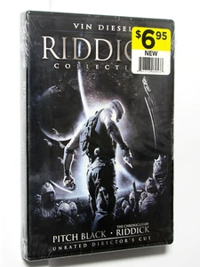 Riddick Collection NEW (DVD Box Set) Pitch Black, Horror/Sci-Fi, Vin Diesel FREE - Picture 1 of 3