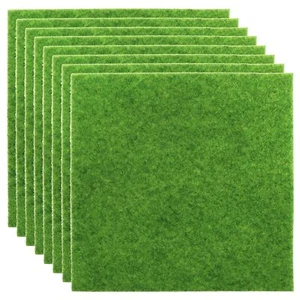 6x6inch Small Artificial Grass Fairy Grass Lawn Decorations Garden DIY Faux M... - Picture 1 of 5