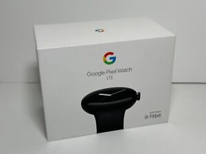 Google Pixel Watch LTE 41mm mattschwarz Edelstahlgehäuse Obsidianarmband NEU!