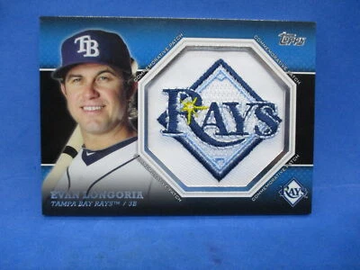 Evan Longoria Card 2013 Topps Manufactured Commemorative Patch #CP36 - Image 1 of 2
