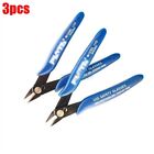 3Pcs Cutting Plier Side Snips Flush Pliers Durable Electrical Wire Cable Cutt ym