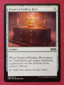 Magic The Gathering ULTIMATE MASTERS VESSEL OF ENDLESS REST artifact card MTG - Picture 1 of 2