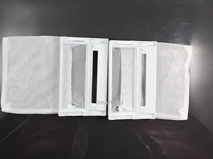 New 2x Filter Float Bag Lint Hair Catcher Mesh Pouch Laundr Washing Machine #523 - Picture 1 of 5