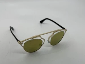 Christian Dior So Real Women’s Gold Mirrored Metal Sunglasses Italy - Picture 1 of 6