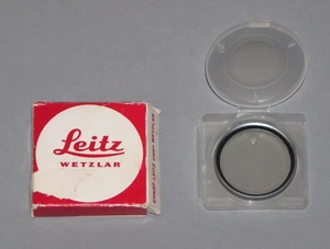 Leitz Wetzlar Leica UVa Filter E 39 1313 A + Box & Karton - Bild 1 von 3