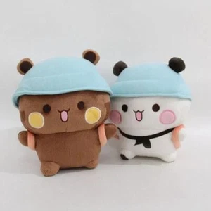 2pcs New Bubu and Dudu Panda Plush Cute Cartoon Panda Bear Doll Stuffed Soft - Picture 1 of 12