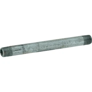 (25)-Incudine 1/8" x 4" Nipplo per tubo zincato a caldo in acciaio saldato 8700147104 - Foto 1 di 1