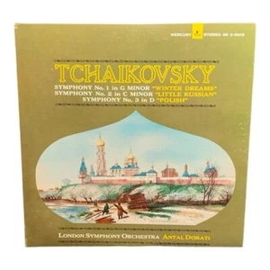 LP Pyotr Ilyich Tchaikovsky - Symphonies Nos. 1, 2, & 3 Vinyl Record - Imagen 1 de 2