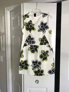 NWT MILLY Astrid Citron Dress in Size 8 - Picture 1 of 3