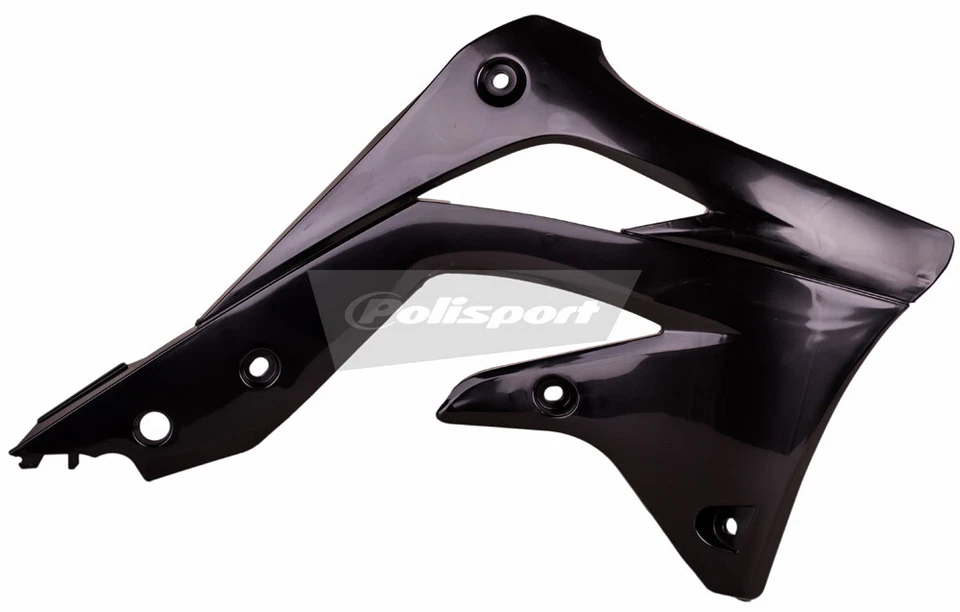 Cubierta de radiador negra 12-'15 para Kawasaki KX450F POLISPORT Foto 1 de 1