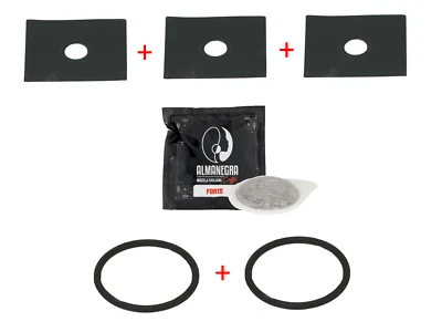 3 Spessori + 2 Guarnizioni per Macchina da Caffe Frog Didiesse Ricambi ORIGINALI