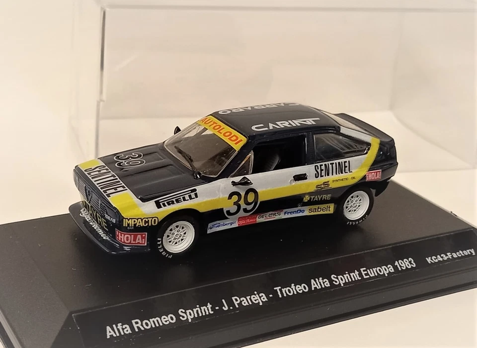 1/43 ALFA ROMEO SPRINT #39 J.PAREJA TROFEO ALFA SPRINT EUROPA 1983 KC43-FACTORY - Imagen 1 de 4