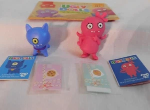 2 Ugly Dolls Figures Mini Mystery Bags 2019 Movie Set Moxy & Ugly Dog - Picture 1 of 7