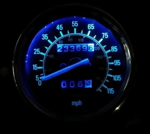led clock upgrade kit lightenUPgrade BLUE YAMAHA VIRAGO 535 - Picture 1 of 6