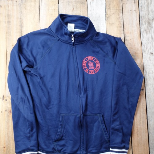 UNDERCOVER Giacca donna ROSA Victoria's Secret St. Louis Cardinals blu navy full zip media