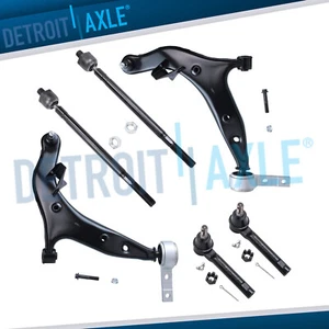 Front lower control arms w/ tie rods for 2004-2009 Nissan Quest 6pc suspension - Picture 1 of 7