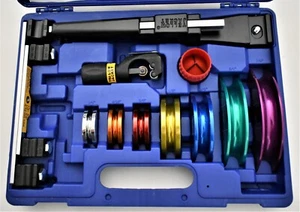 Yellow Jacket 63331 Alloy Ratchet Tube Bender Kit Cutter Reamer Mandrel Tool - Picture 1 of 6