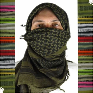 Wholesale Bulk Mato & Hash Military Shemagh Tactical 100% Cotton Scarf Head Wrap - Picture 1 of 28