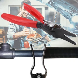 Angled Auto Fuel Vacuum Line Tube Hose Remover Separator Pliers Pipe Tool - Foto 1 di 10