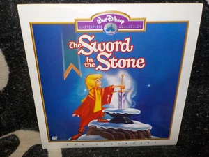 The Sword In the Stone CAV Laserdisc LD Disney Masterpiece 2 Disc Free Ship $50 - Picture 1 of 3