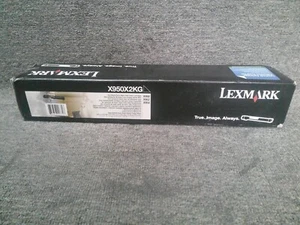 X950X2KG New Genuine Lexmark Extra High Yield Black Toner for X950 X952 X954 - Picture 1 of 1