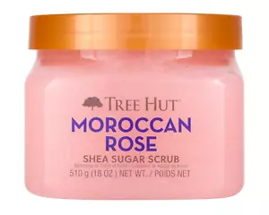 Tree Hut Marokkanische Rose Shea Zucker Peeling, 18oz, Peeling & Feuchtigkeitsspendende Körperpflege - Bild 1 von 2