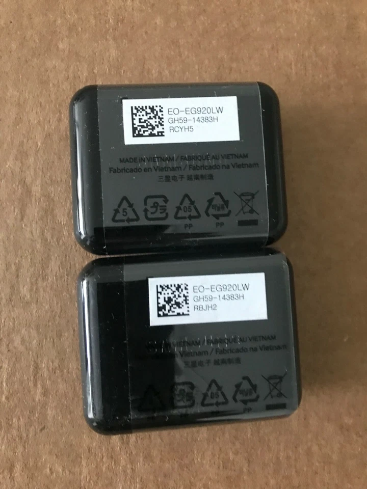 2-Pack NEW GENUINE OEM Samsung Galaxy S7 Note 7 S6 Headset EO-EG920LW Earbud - Image 1 of 1