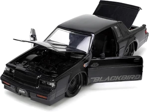 Big Time Muscle 1:24 1987 Buick Grand National Die-Cast Car (Black) - Picture 1 of 1