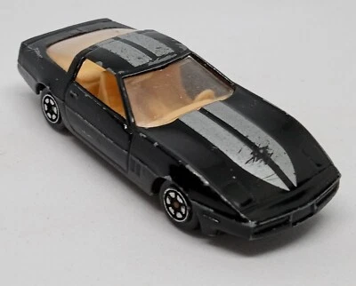 Vintage Soma Black & Silver Chevy Corvette Stingray Loose Diecast 1:64 1990s - Изображение 1 из 4